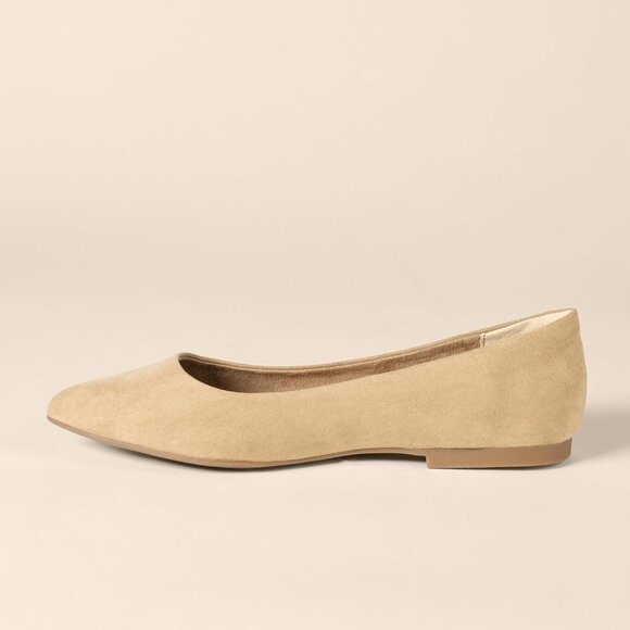 Women's Pointed-Toe Ballet Flat - Picture 2 of 5